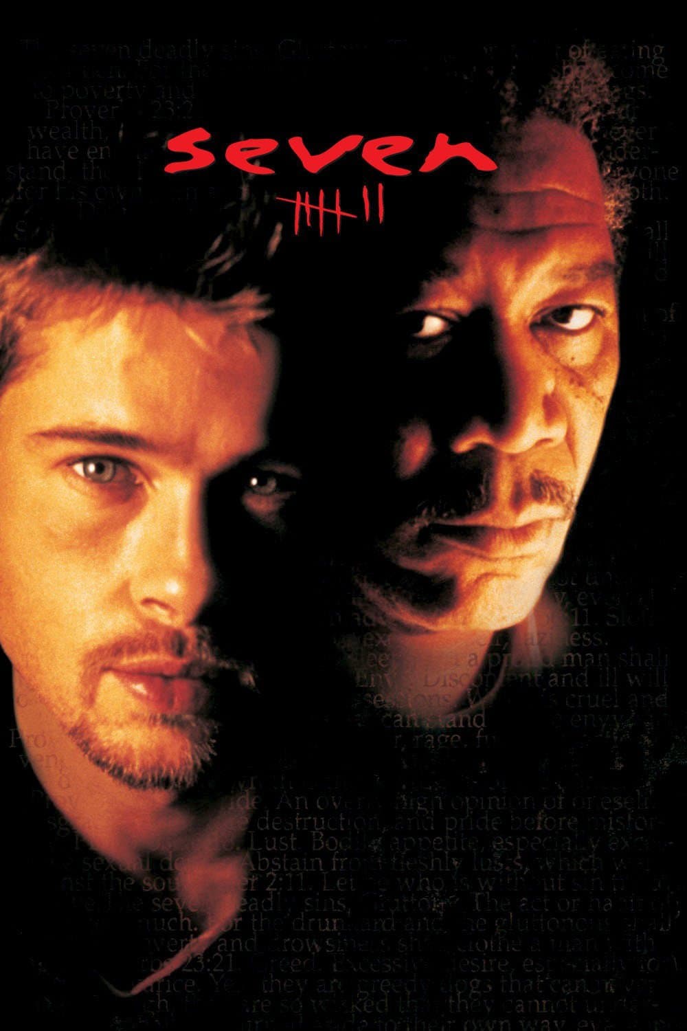 Poster for the movie "Se7en"