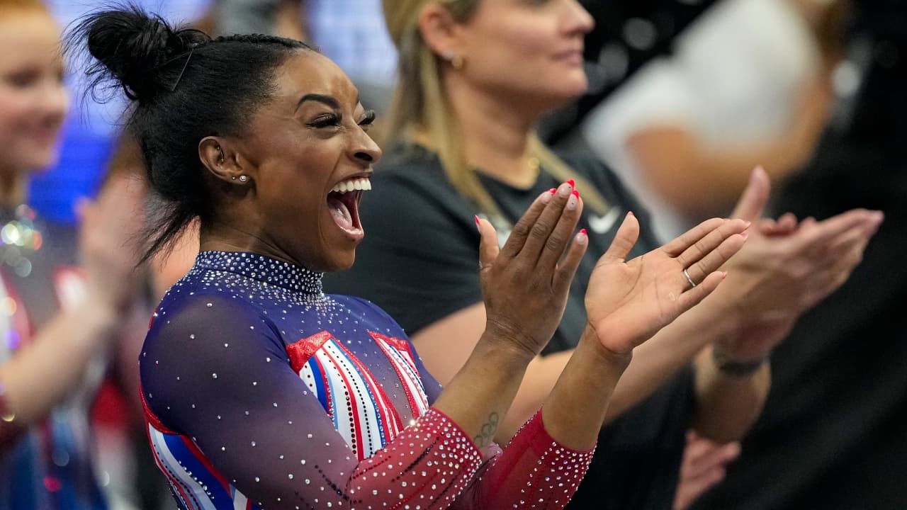 Simone Biles Leads U.S. Women's Gymnastics Team Seeking Redemption at