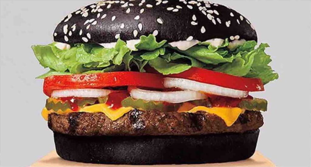 Burger King Black Whopper causes '#greenpoop' .