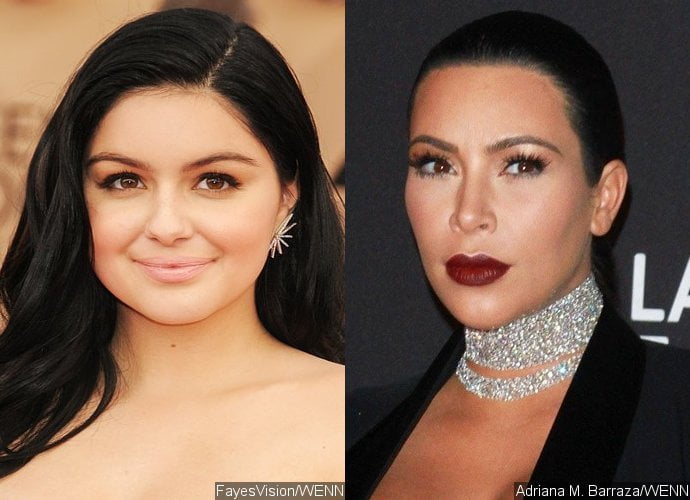 Ariel Winter Continues To Defend Kim Kardashian Against Her Nude Selfies Haters-1622