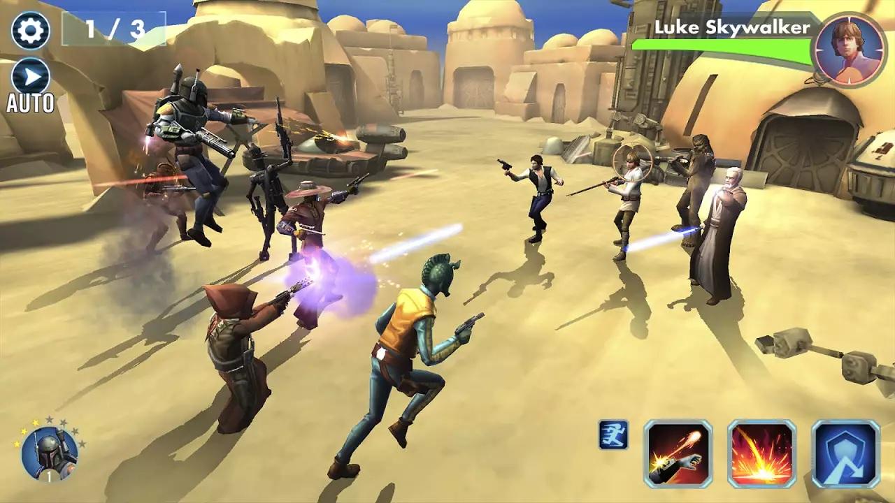 Be With the Force in the Star Wars Galaxy of Heroes Mobile Game