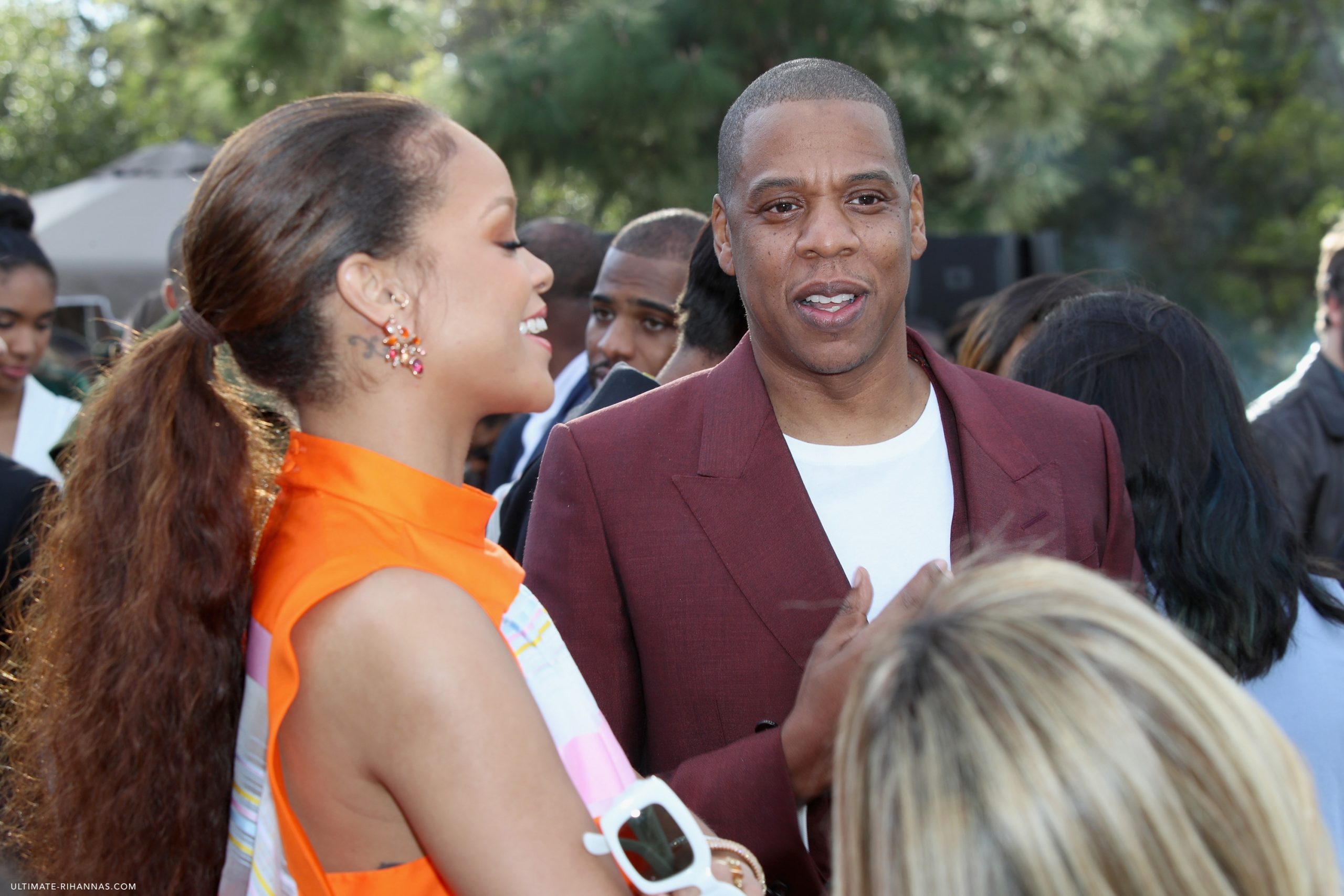 Jay-Z and Rihanna