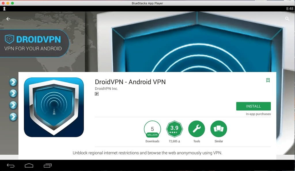 A Quick Product Review for the DroidVPN Software