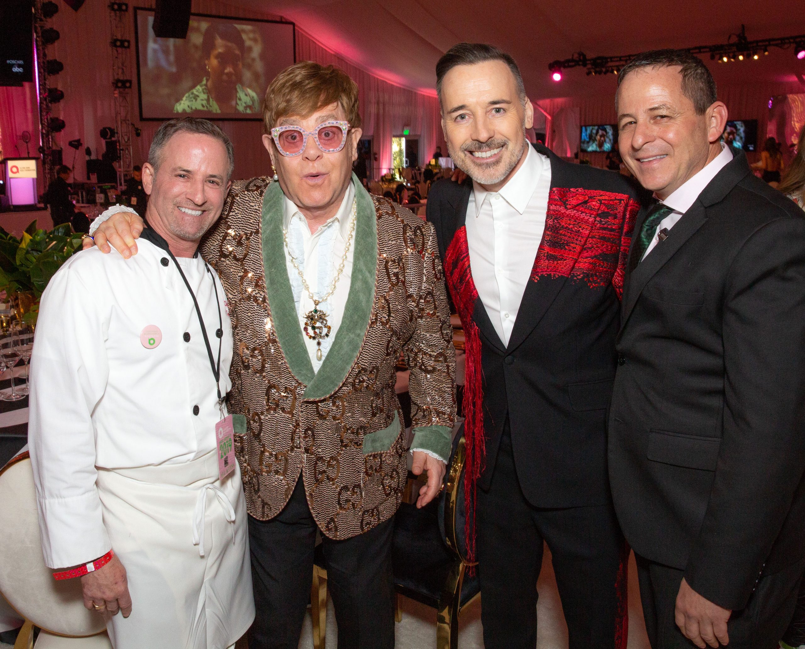 Chef Wayne Elias & Sir Elton John