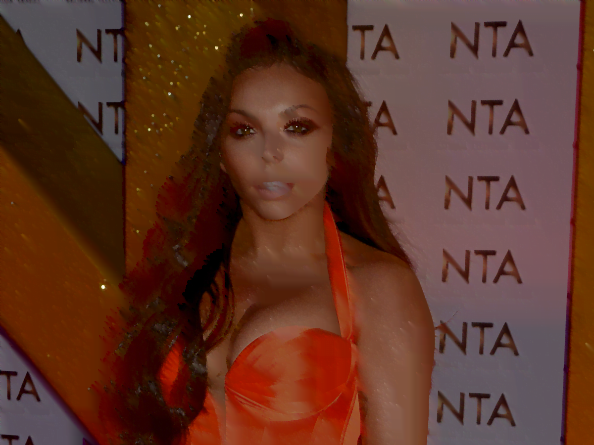 Jesy Nelson Shared Sizzling Selfie in Skimpy Black Sports Bra