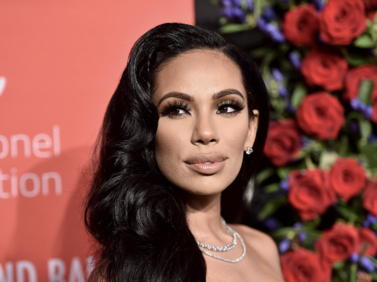 Erica Mena Shows off Growing Baby Bumo in a Tiny Crop Top