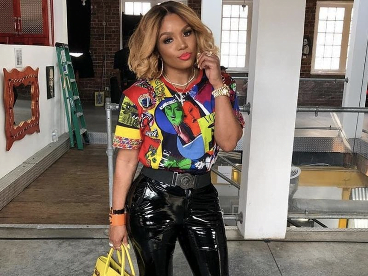 Rasheeda Frost Flaunts Jaw-Dropping Cleavage in Plunging Jumpsuit