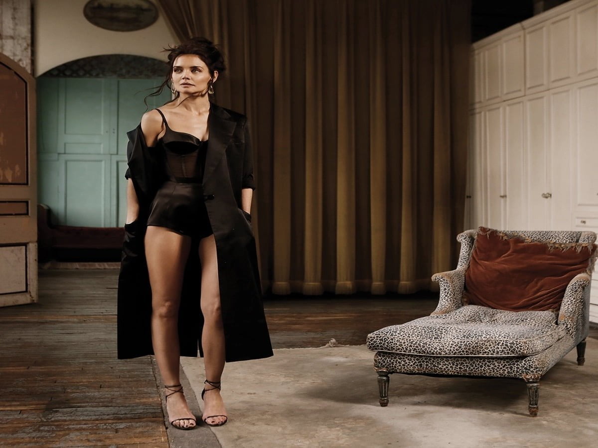 Katie Holmes Flaunts Her Flexible Body For a New Photoshoot