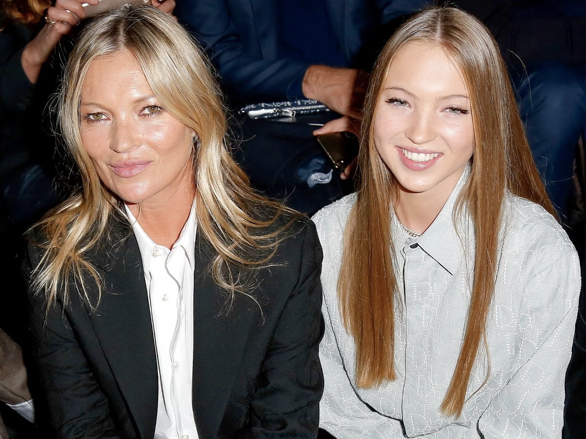 Proud Mom Kate Moss Watches Her Daughter Slay in London Runway