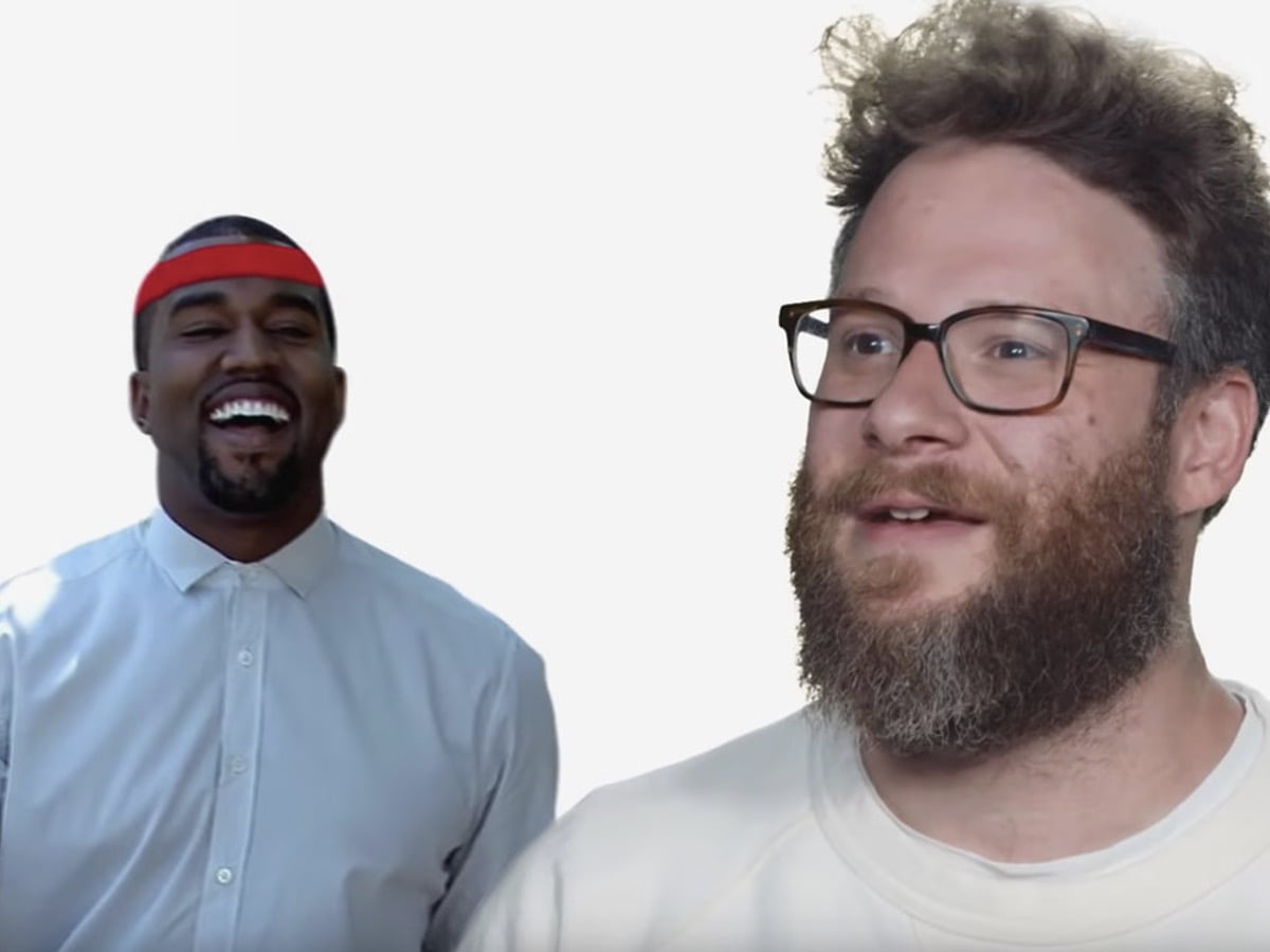 Kanye West Wows Seth Rogen with Donda Songs