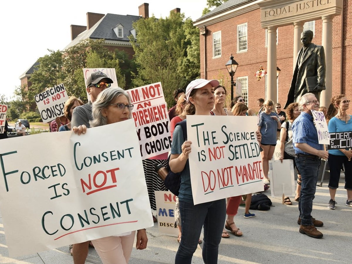 Thousand Mississippi Citizens Protest Vaccine Mandates