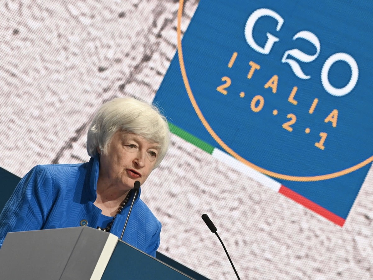 Yellen Optimistic of Global Corporate Minimum Tax Implementation