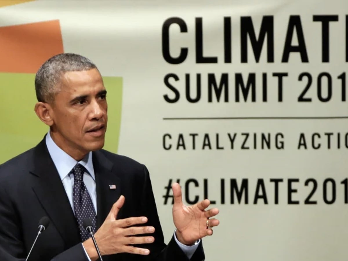 Barack Obama and climate change
