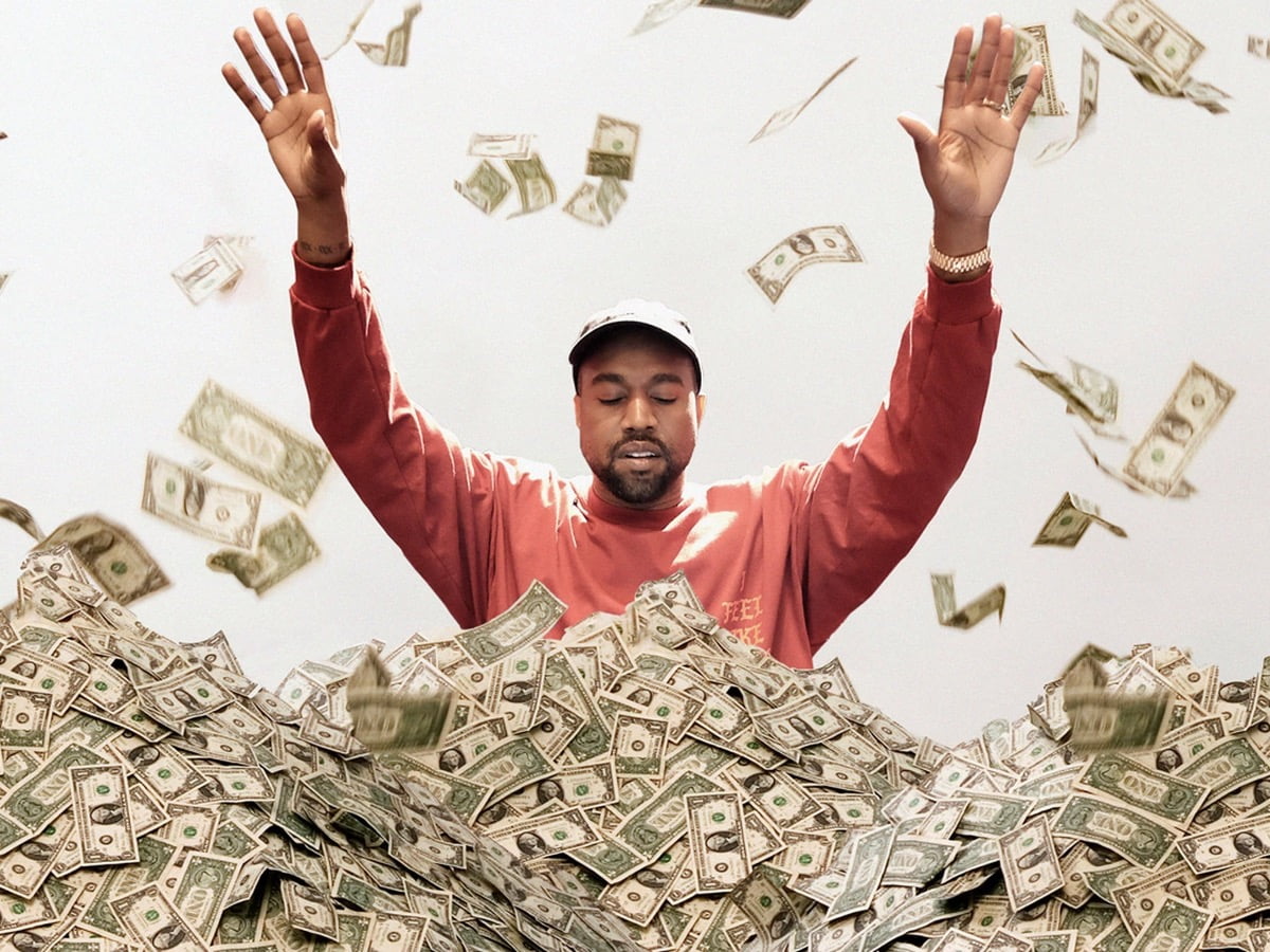 Kanye West Shares Funny Reactions to His Wealthy Status Group Text