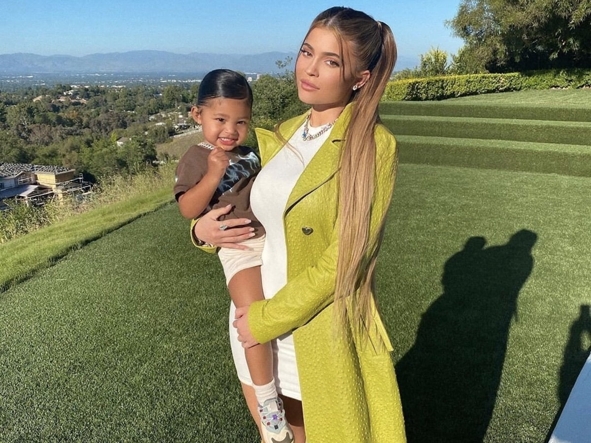Kylie Jenner and Stormi Webster