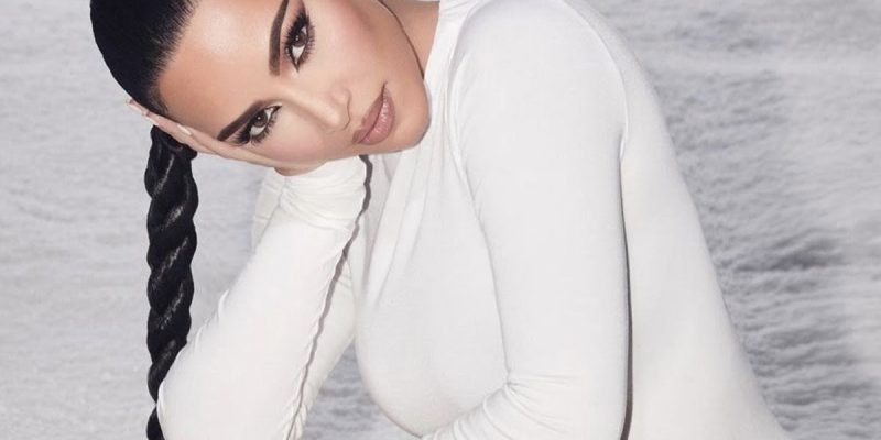 Kim Kardashian Showed Off Crazy Curves in Nothing but Sheets